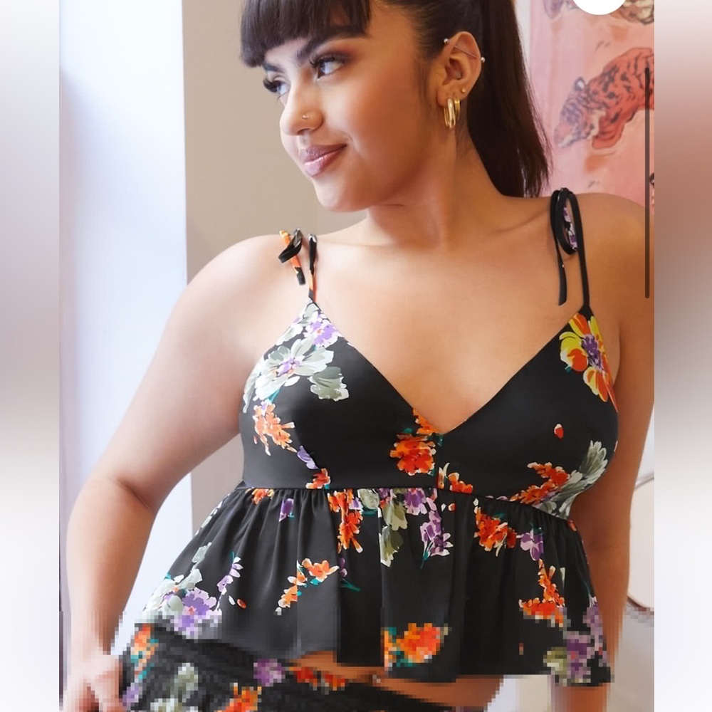 NWT Savage x Fenty night blooms sleep cami